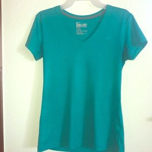 Women’s Nike Dri- Fit V Neck Tee